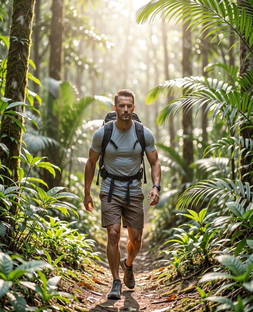 Active lifestyle in nature